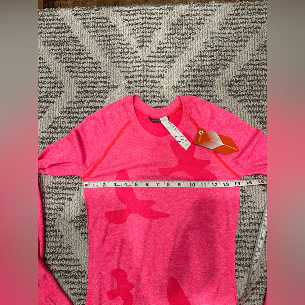 NWT Oiselle Flyte “Saturday” Activewear Long Sleeve Top - Picture 6 of 11
